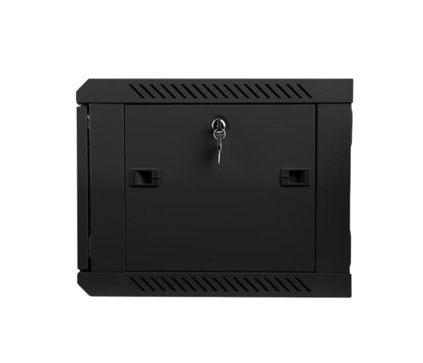 Lanberg Wisząca 19" 6U 600x450mm jednosekcyjna (czarna) - 455282 - zdjęcie 4
